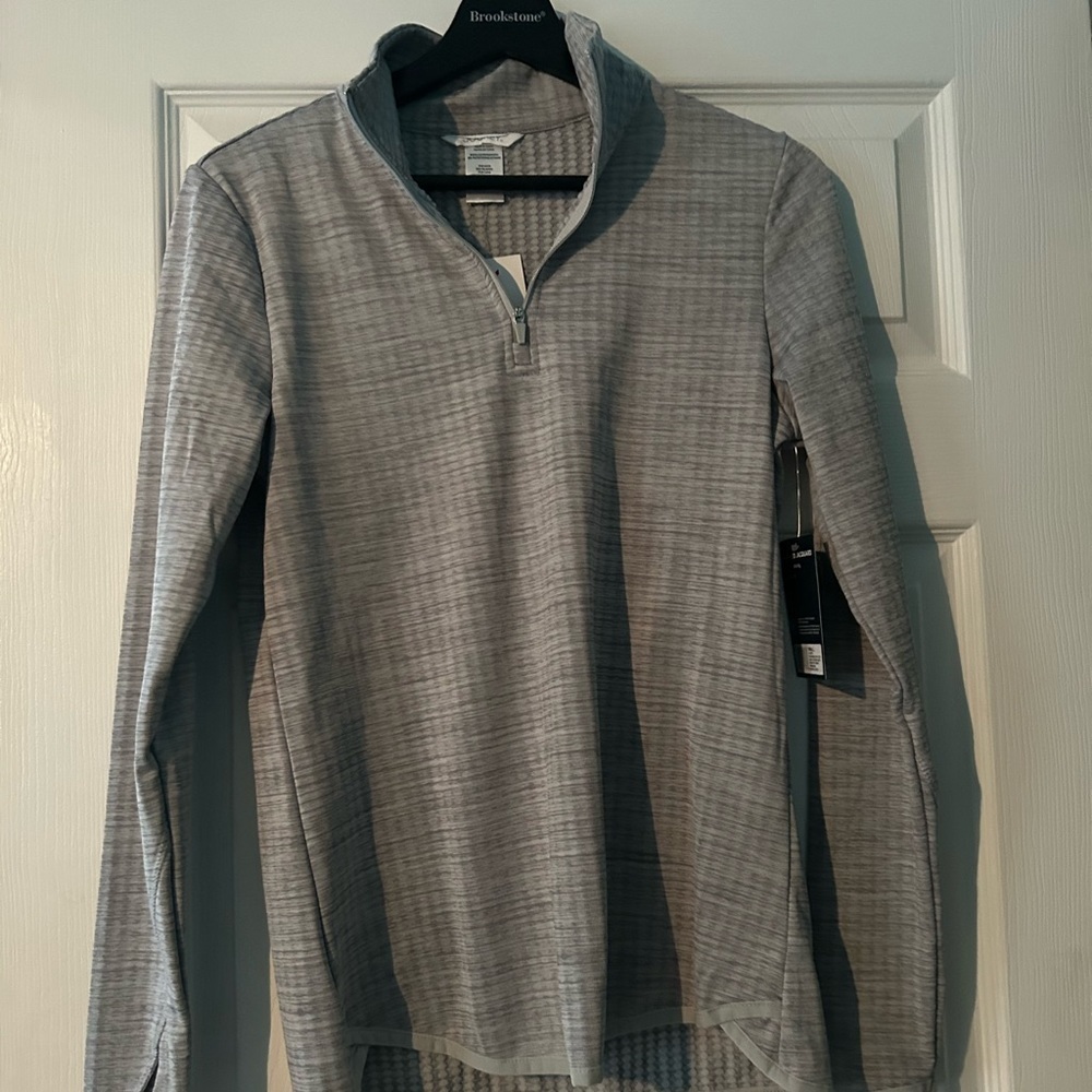 Jockey brushed jacquard moisture wicking jacket